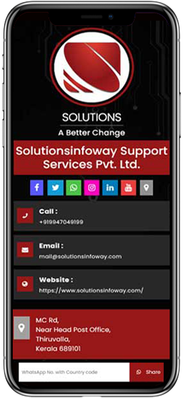 ddataglobal.com image layout of digital business card